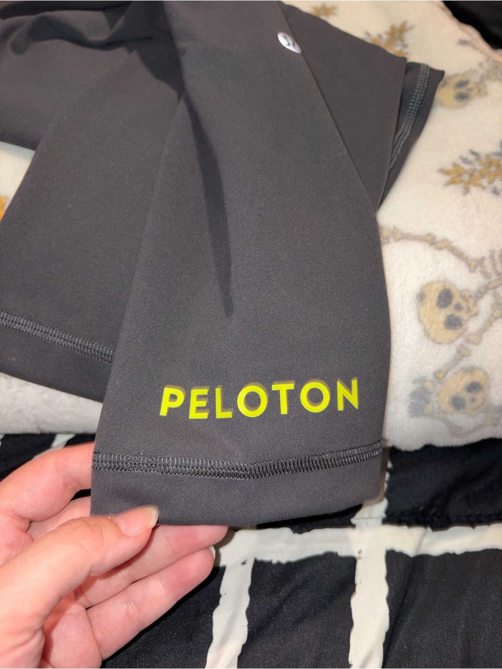 NWT lululemon athletica peloton Gray Athletic Leggings - Gray - Picture 2 of 6